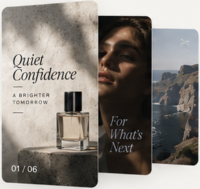 Social-ready image variations for feed and stories