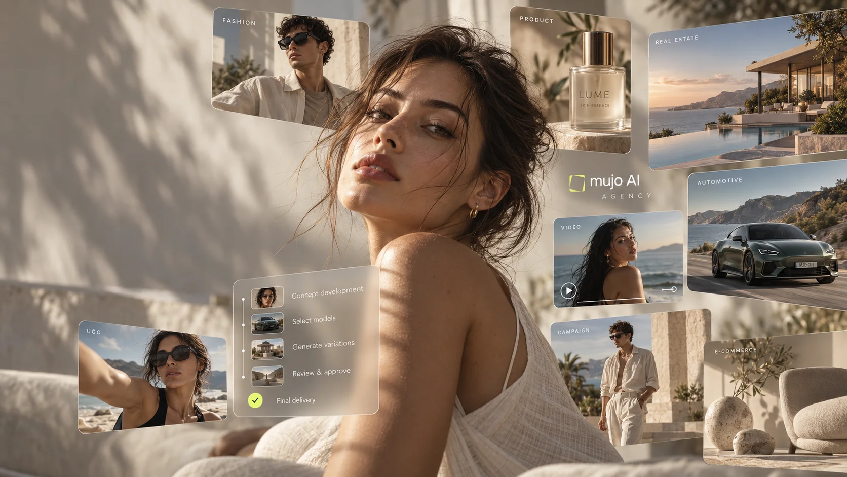 Multi-model image and video production across leading AI models