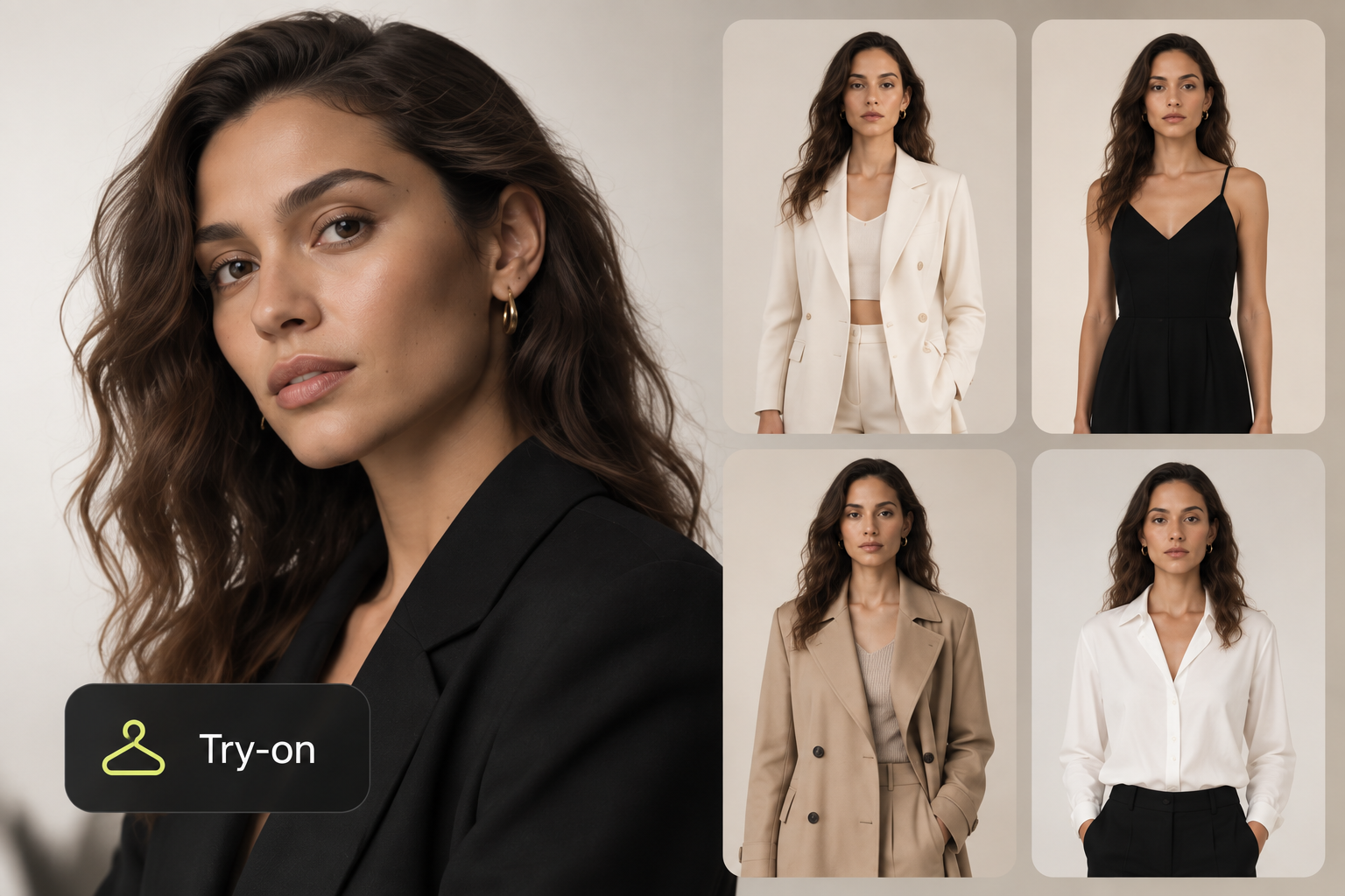 Fashion editorial image generated from a brief