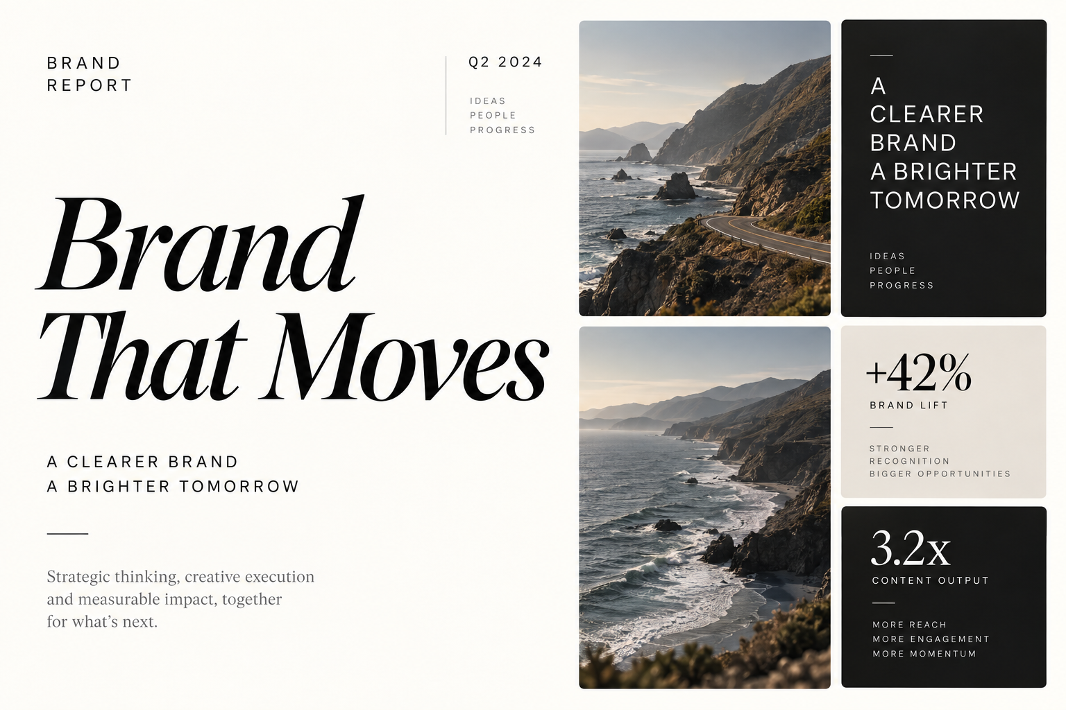 Branded layouts adapted for different markets