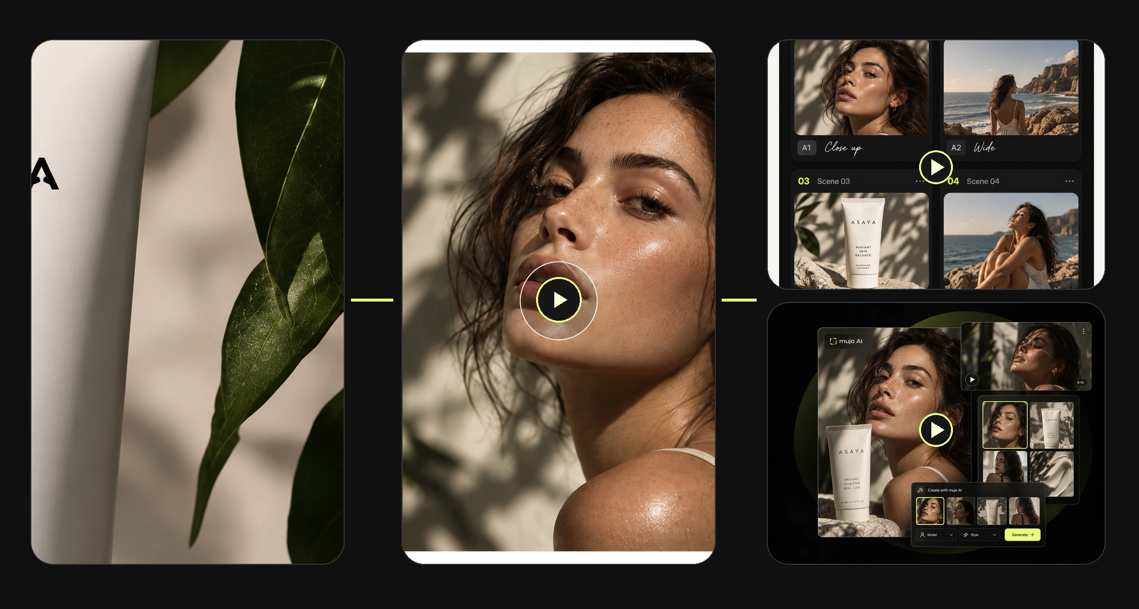 A product photograph used as the source for a short-form AI video ad workflow